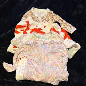 Carter's Kids Pajamas Set - Red, Pink, White, Brown